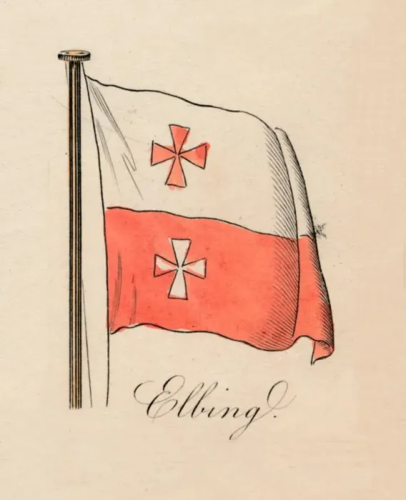 Framed Print : Elbing, 1838 Framed Print : Elbing, 1838