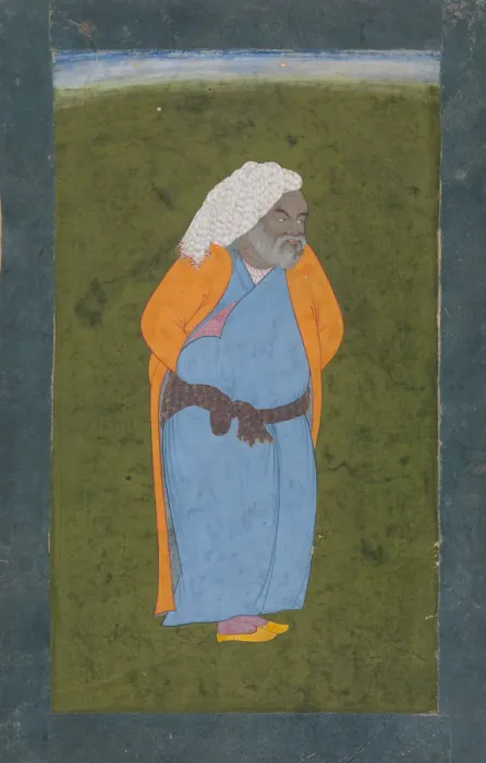 Framed Print : Elderly Man of Isfahan, 1680-1700. Creator: Unknown Framed Print : Elderly Man of Isfahan, 1680-1700. Creator: Unknown