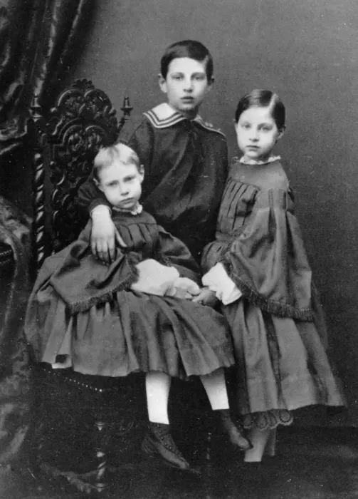 Framed Print : The three eldest children of Grand Duke Konstantin Nikolayevich of Russia, c1860-c1861 Framed Print : The three eldest children of Grand Duke Konstantin Nikolayevich of Russia, c1860-c1861