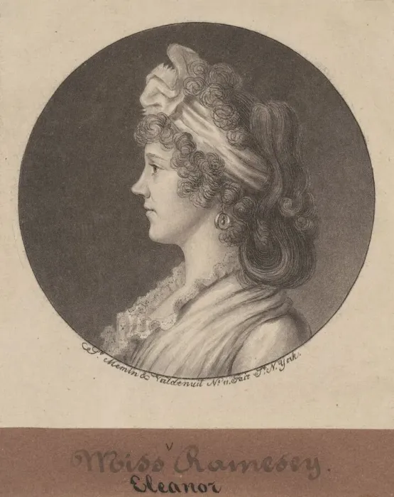 Framed Print : Eleanor Ramsay Fitzwilliam, 1797. Creator: Charles Balthazar Julien Fé Framed Print : Eleanor Ramsay Fitzwilliam, 1797. Creator: Charles Balthazar Julien Fé