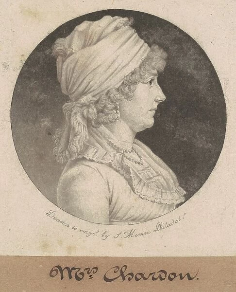 Eleanor Rawle Chardon, 1800. Creator: Charles Balthazar Julien Fé
