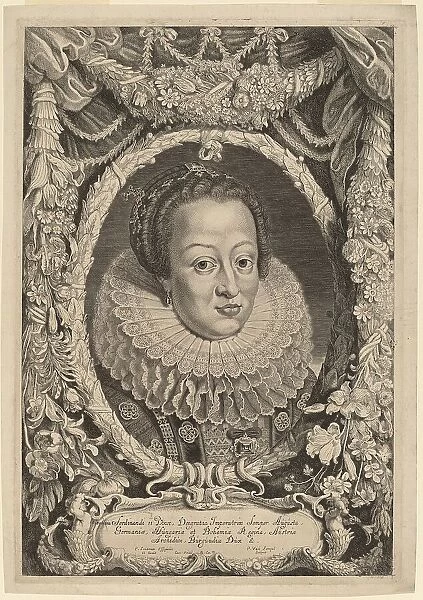Eleanora, Wife of Ferdinand II, 1640s. Creator: Pieter van Sompel