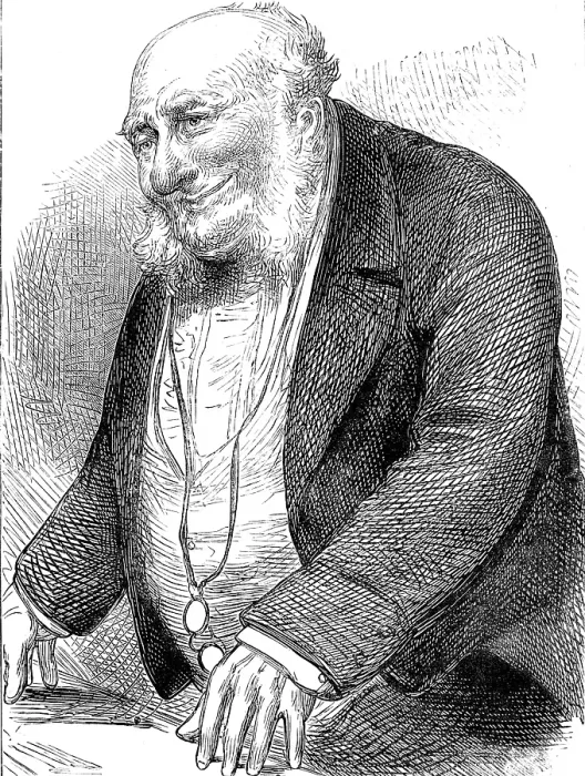 Framed Print : Election Sketches: the chairman of committee, 1880. Creator: Unknown Framed Print : Election Sketches: the chairman of committee, 1880. Creator: Unknown