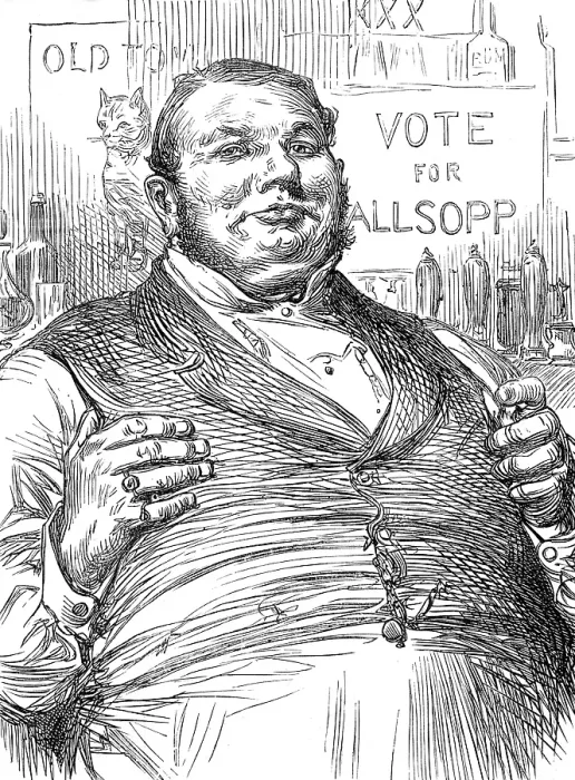 Framed Print : Election Sketches: the voter who is for measures, not men, 1880. Creator: Unknown Framed Print : Election Sketches: the voter who is for measures, not men, 1880. Creator: Unknown