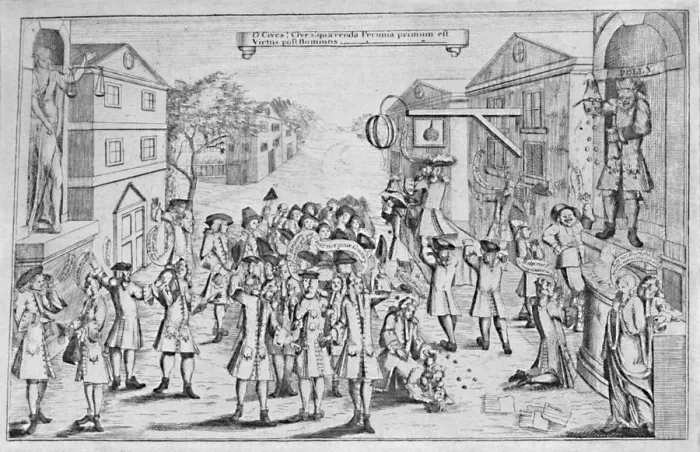 Framed Print : An Election Won By Bribery, 1727, (1904) Framed Print : An Election Won By Bribery, 1727, (1904)