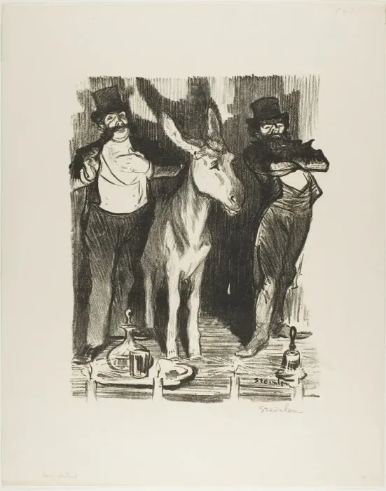 Framed Print : To the Electors, May 1898. Creator: Theophile Alexandre Steinlen Framed Print : To the Electors, May 1898. Creator: Theophile Alexandre Steinlen