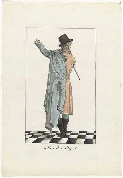 Elegant outfit, 1800. Creator: Anon