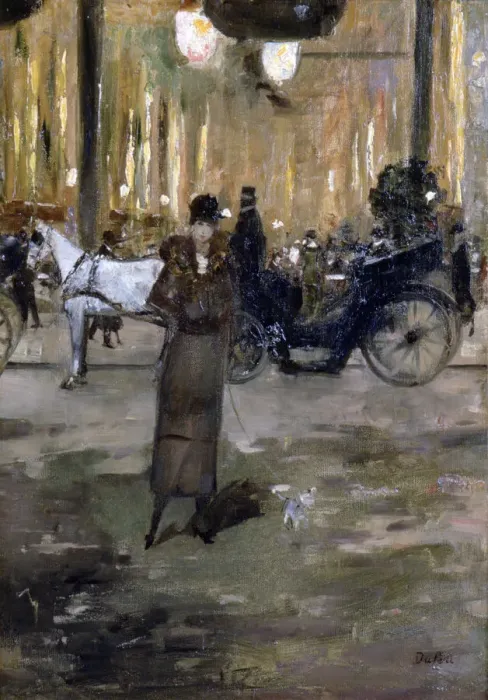 Framed Print : The Elegante, c1840-1900. Artist: Edouard Jaques Dufeu Framed Print : The Elegante, c1840-1900. Artist: Edouard Jaques Dufeu