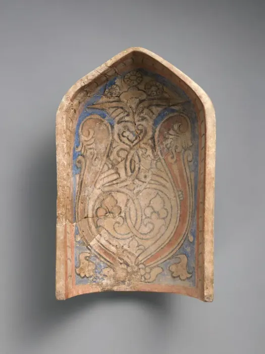 Framed Print : Element from a Stalactite Squinch (Muqarnas), Iran, 10th century. Creator: Unknown Framed Print : Element from a Stalactite Squinch (Muqarnas), Iran, 10th century. Creator: Unknown