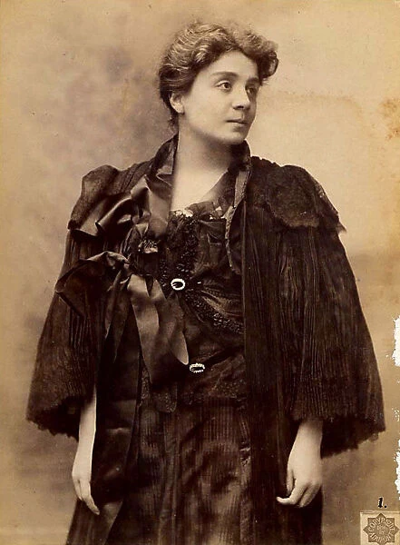 Eleonora Duse, Italian actress, 1896. Artist: Aime Dupont