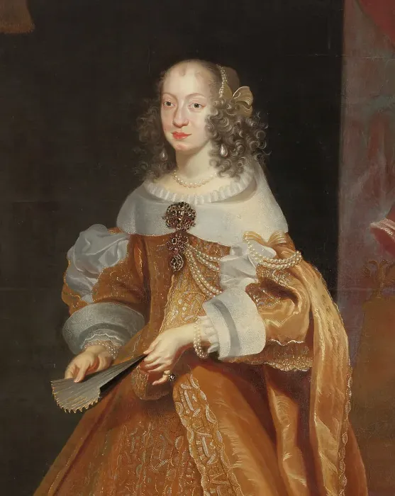 Framed Print : Eleonora of Gonzaga 1630-1686, 1650s. Creator: Frans Luycx Framed Print : Eleonora of Gonzaga 1630-1686, 1650s. Creator: Frans Luycx