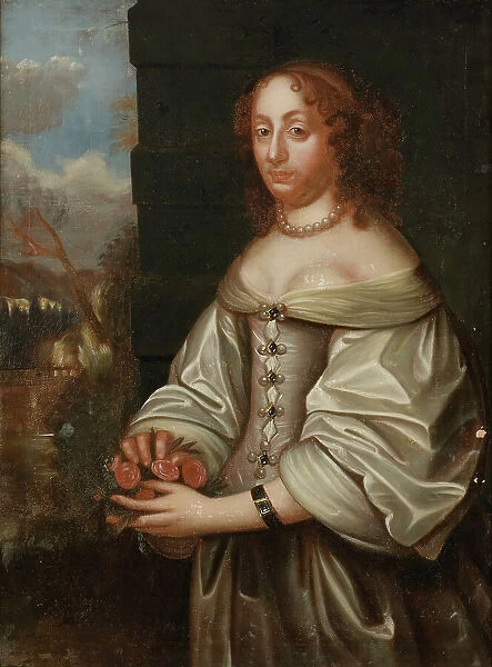 Eleonora Katarina, 1626-1692, Princess of Zweibrücken Landcountess of Hesse-Es, 17th century. Creator: Anon
