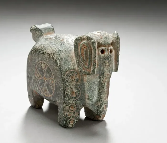 Framed Print : Elephant, 10th century. Creator: Unknown Framed Print : Elephant, 10th century. Creator: Unknown
