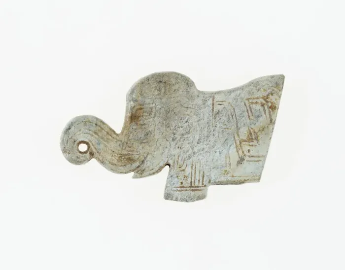 Framed Print : Elephant Pendant, Shang period, 13th-11th century B. C. Creator: Unknown Framed Print : Elephant Pendant, Shang period, 13th-11th century B. C. Creator: Unknown