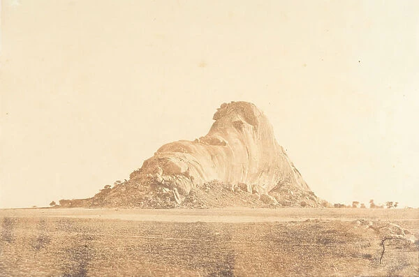 The Elephant Rock, January-February 1858. Creator: Captain Linnaeus Tripe