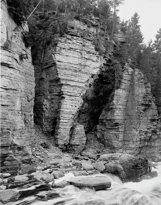 Framed Print : Elephant's Head, Ausable Chasm, N.Y. c1905. Creator: Unknown Framed Print : Elephant's Head, Ausable Chasm, N.Y. c1905. Creator: Unknown