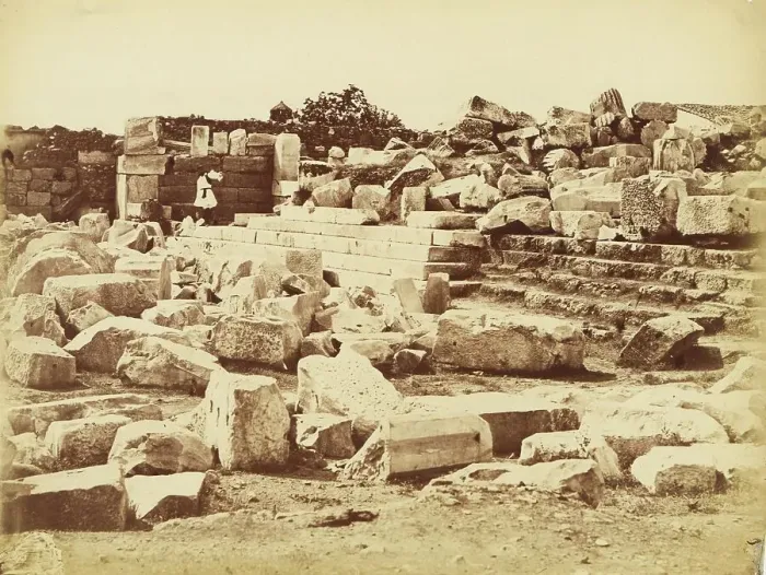 Framed Print : Eleusis, 1860s. Creator: Petros Moraites Framed Print : Eleusis, 1860s. Creator: Petros Moraites