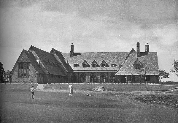 Elevation of the clubhouse, North Jersey Country Club, Paterson, New Jersey, 1925