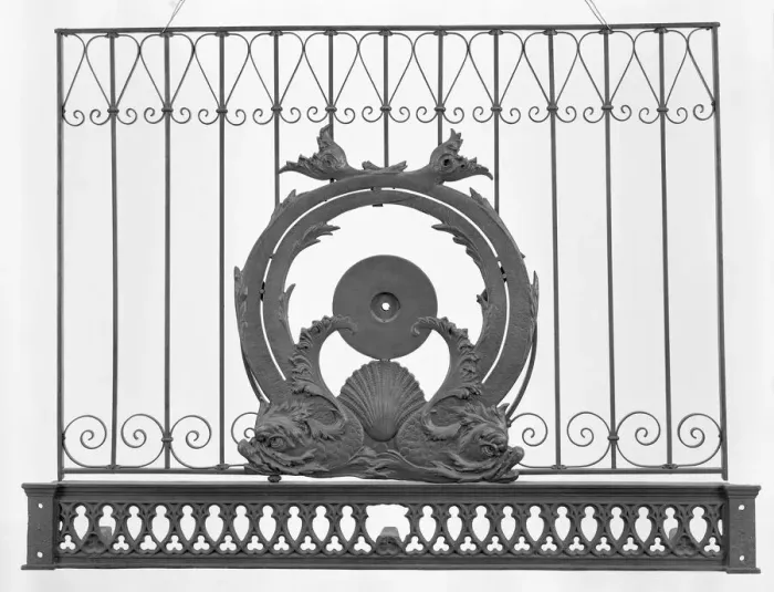 Framed Print : Elevator Grille, Fisher Building, 343 South Dearborn Street, Chicago, Illinois, 1895 / 96 Framed Print : Elevator Grille, Fisher Building, 343 South Dearborn Street, Chicago, Illinois, 1895 / 96