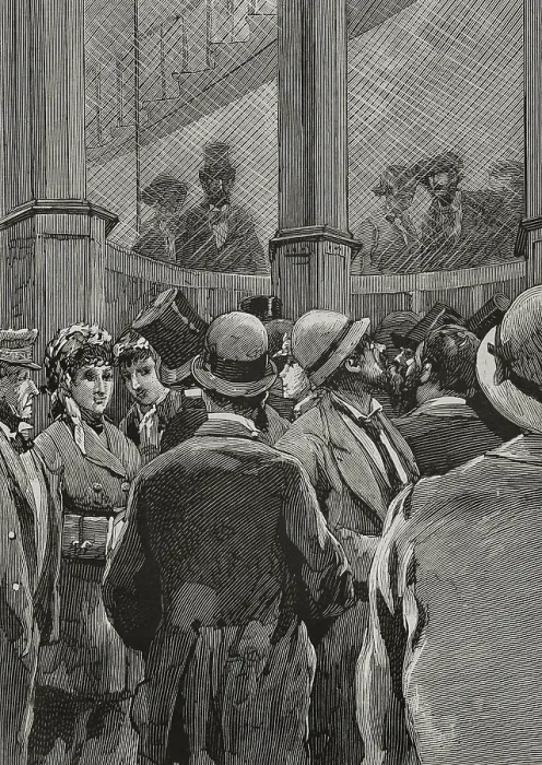 Framed Print : The elevators of the Trocadero Palace, Paris Exposition, 1878. Creator: Tomas Carlos Capuz Framed Print : The elevators of the Trocadero Palace, Paris Exposition, 1878. Creator: Tomas Carlos Capuz