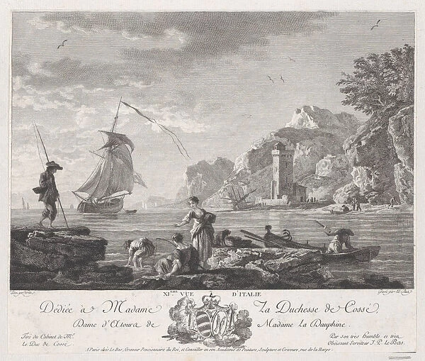 Eleventh View of Italy, ca. 1765. Creator: Jacques Philippe Le Bas