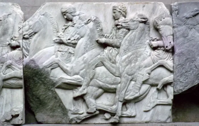 Framed Print : Part of the Elgin Marbles from the Parthenon, 5th century BC Framed Print : Part of the Elgin Marbles from the Parthenon, 5th century BC