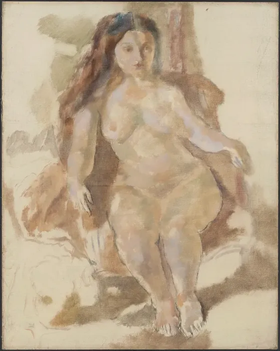 Framed Print : Eliane. Creator: Jules Pascin Framed Print : Eliane. Creator: Jules Pascin