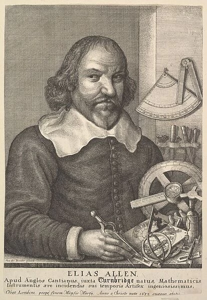 Elias Allen, 1666. Creator: Wenceslaus Hollar