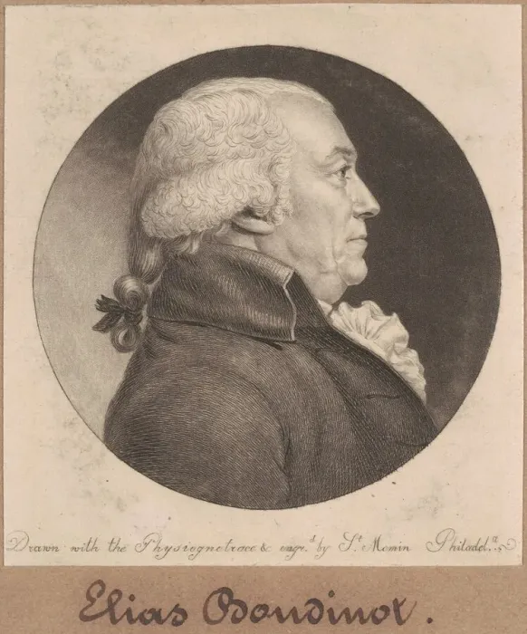 Framed Print : Elias Boudinot, 1798. Creator: Charles Balthazar Julien Fevret de Saint-Memin Framed Print : Elias Boudinot, 1798. Creator: Charles Balthazar Julien Fevret de Saint-Memin