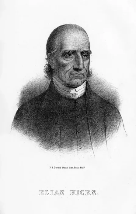 Framed Print : Elias Hicks, American preacher, (1854) Framed Print : Elias Hicks, American preacher, (1854)
