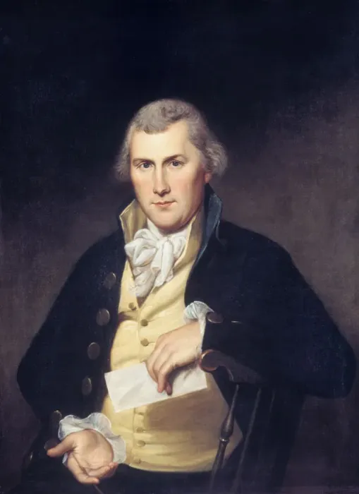 Framed Print : Elie Williams, 1789. Creator: Charles Willson Peale Framed Print : Elie Williams, 1789. Creator: Charles Willson Peale