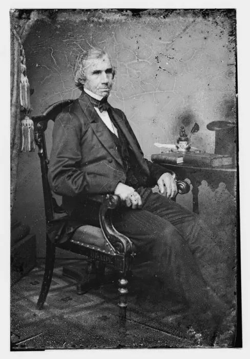 Framed Print : Elijah Babbitt of Pennsylvania, between 1855 and 1865. Creator: Unknown Framed Print : Elijah Babbitt of Pennsylvania, between 1855 and 1865. Creator: Unknown