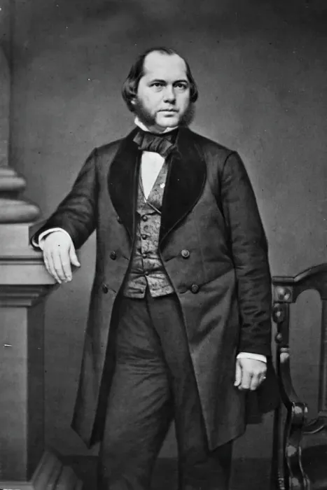 Framed Print : Elijah Ward of New York, between 1855 and 1865. Creator: Unknown Framed Print : Elijah Ward of New York, between 1855 and 1865. Creator: Unknown