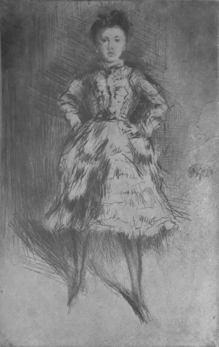 Framed Print : Elinor Leyland, 1874, (1904). Artist: James Abbott McNeill Whistler Framed Print : Elinor Leyland, 1874, (1904). Artist: James Abbott McNeill Whistler