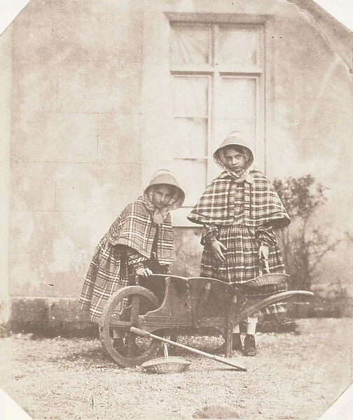Elinor and Lucy Llewelyn, 1853-56. Creator: John Dillwyn Llewelyn