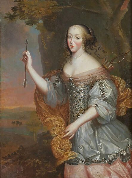 Elisabet Mademoiselle d Alencon, 1646-1696. Creator: Anon