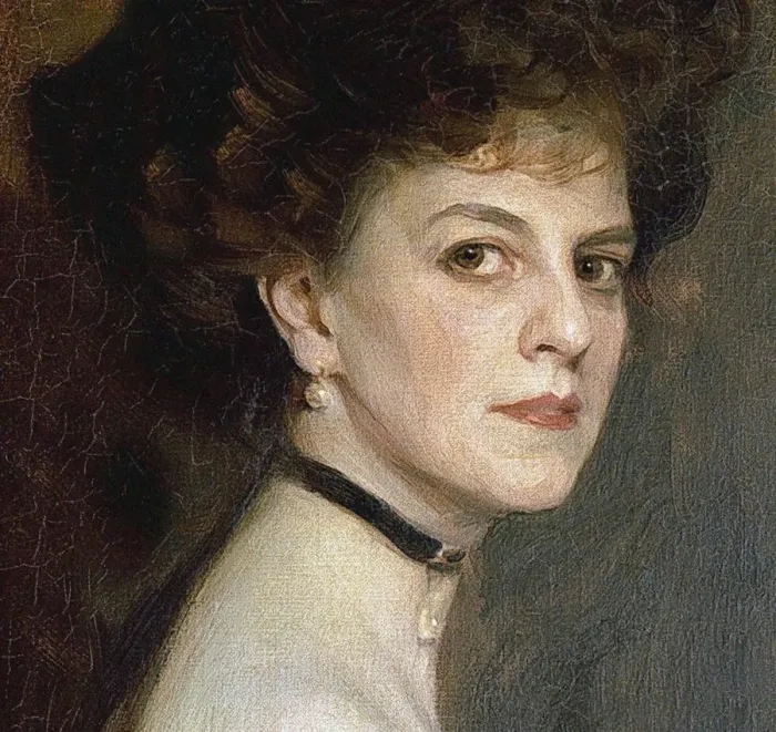 Framed Print : Elisabeth, Countess Greffulhe (1860-1952), nee de Riquet de Caraman-Chimay (Detail) Framed Print : Elisabeth, Countess Greffulhe (1860-1952), nee de Riquet de Caraman-Chimay (Detail)