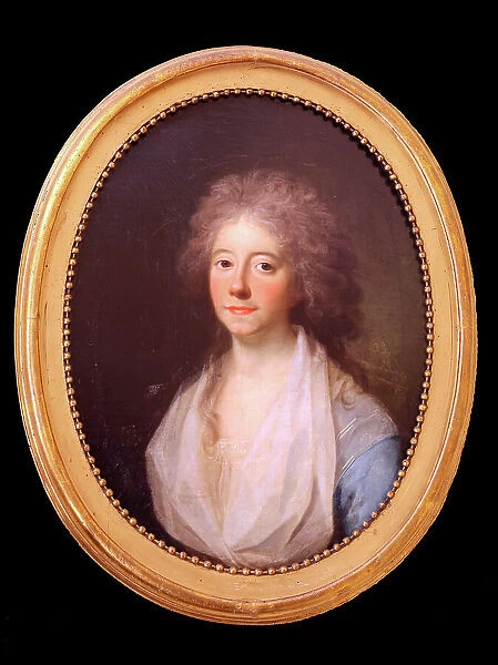 Elisabeth (Lisa) de la Calmette, f. baronesse Iselin, 1802-1860. Creator: Jens Juel