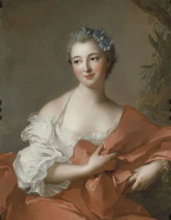 Framed Print : Elisabeth-Louise Marquise de L Hopital (1721-1767), nee de Boullongne Framed Print : Elisabeth-Louise Marquise de L Hopital (1721-1767), nee de Boullongne