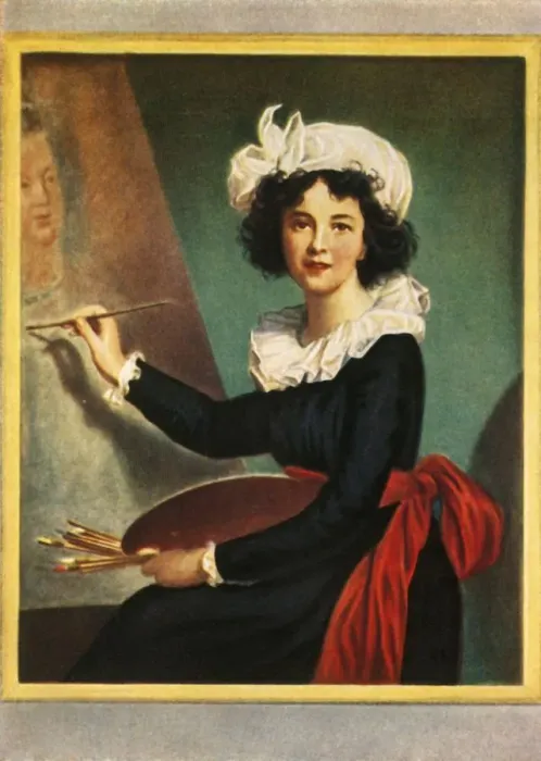 Framed Print : Elisabeth Louise De Vigee-Lebrun, (1933). Creator: Unknown Framed Print : Elisabeth Louise De Vigee-Lebrun, (1933). Creator: Unknown