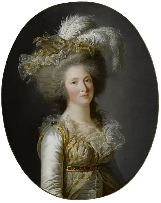 Framed Print : Elisabeth Philippine Marie Helene de Bourbon. Artist: Labille-Guiard, Adelaide (1749-1803) Framed Print : Elisabeth Philippine Marie Helene de Bourbon. Artist: Labille-Guiard, Adelaide (1749-1803)