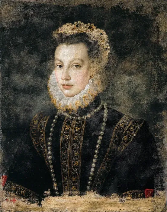 Framed Print : Elisabeth of Valois (1545-1568), Queen of Spain Framed Print : Elisabeth of Valois (1545-1568), Queen of Spain