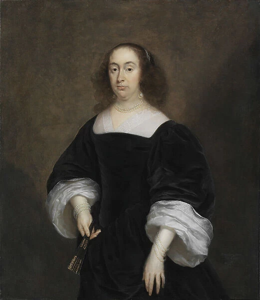 Elisabeth Vivien, married Parmentier. Creator: Cornelis Janssens van Ceulen
