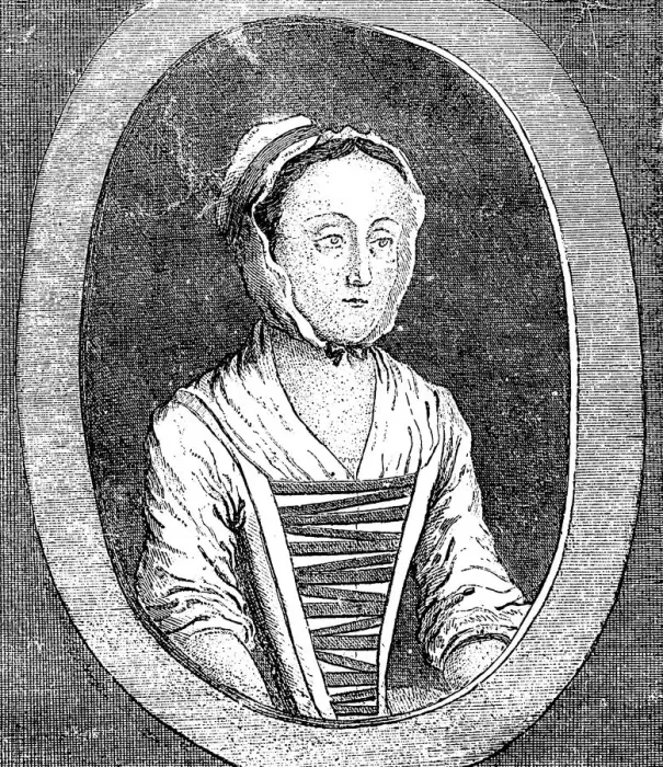 Framed Print : Eliza Canning from the Life, c1753 Framed Print : Eliza Canning from the Life, c1753