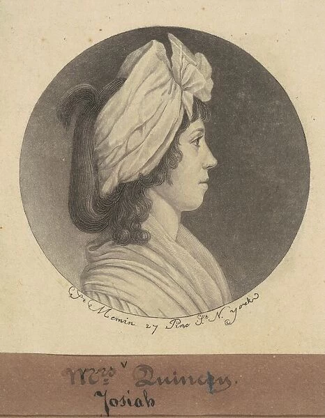 Eliza Susan Morton Quincy, 1797. Creator: Charles Balthazar Julien Fé