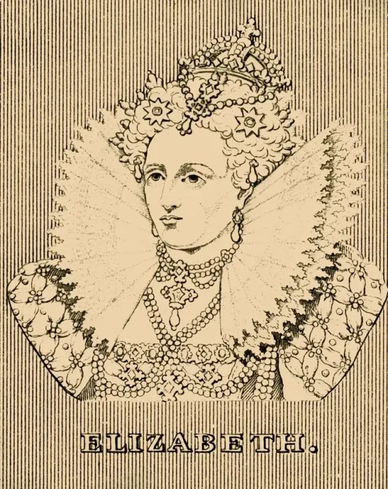 Framed Print : Elizabeth, (1533-1603), 1830. Creator: Unknown Framed Print : Elizabeth, (1533-1603), 1830. Creator: Unknown