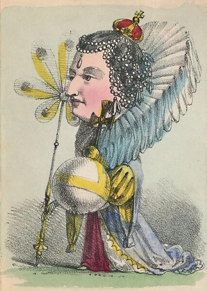 Elizabeth, 1856. Artist: Alfred Crowquill
