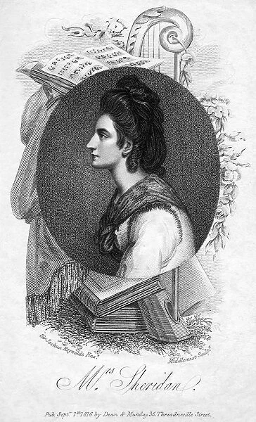 Elizabeth Ann Sheridan, 18th century English singer, (1816). Artist: Middlemist