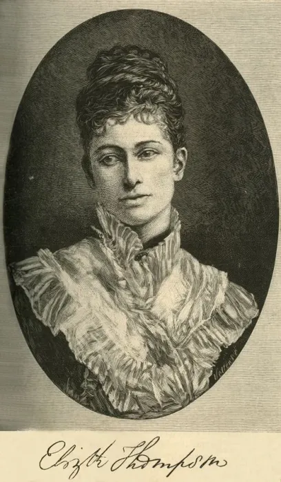 Framed Print : Elizabeth Butler, 1883. Creator: Unknown Framed Print : Elizabeth Butler, 1883. Creator: Unknown