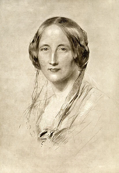 Elizabeth Gaskell, British 19th century novelist, (1910). Artist: George Richmond